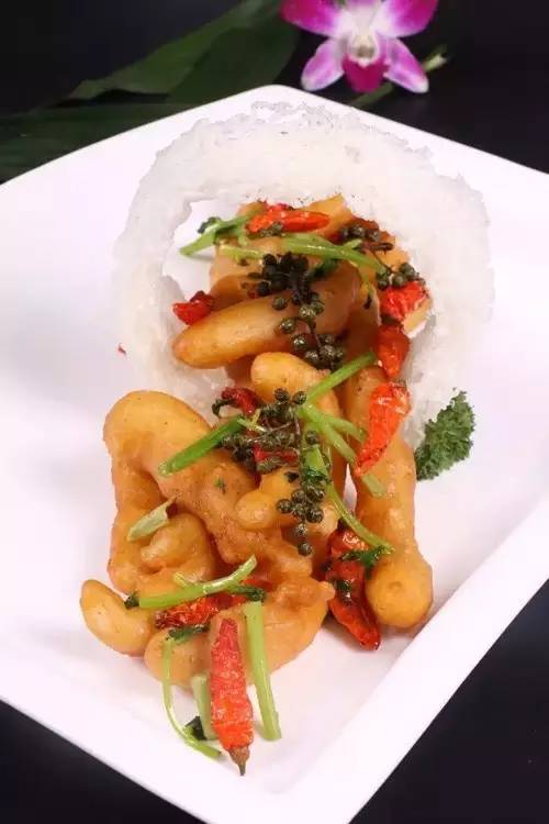 【粵菜】椒麻脆皮魚(yú)鰾