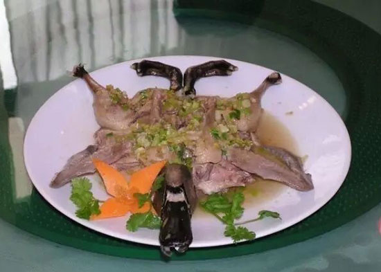 清蒸白鷺鴨的做法