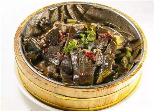 【熱賣菜】籠仔荷香蒸甲魚