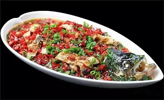 【酒樓菜】臘味剁椒鱸魚