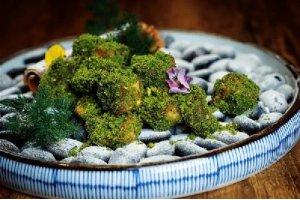 秋葵鱈魚粒