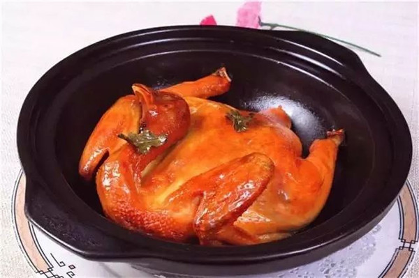 【粵菜】鹽烤茶香雞