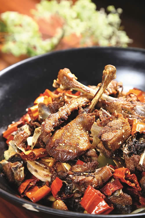 【創(chuàng)新菜】飛紅酥鵝