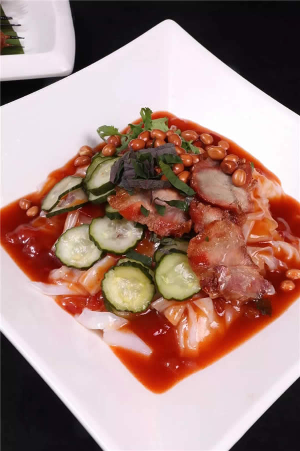 【粵菜】蕃茄肉醬撈陳村粉