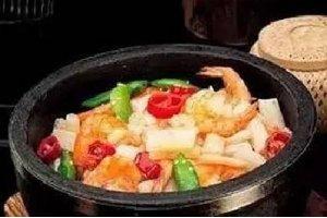 鍋泡藕苗蝦球