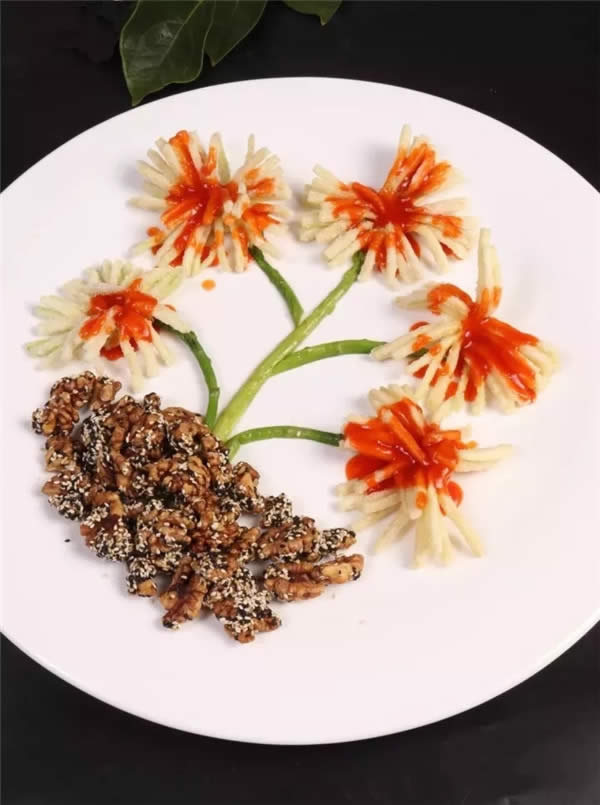 【熱賣菜】菊花茄子