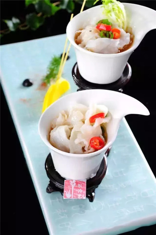 【涼菜】名油淋雙椒芥味鳥貝