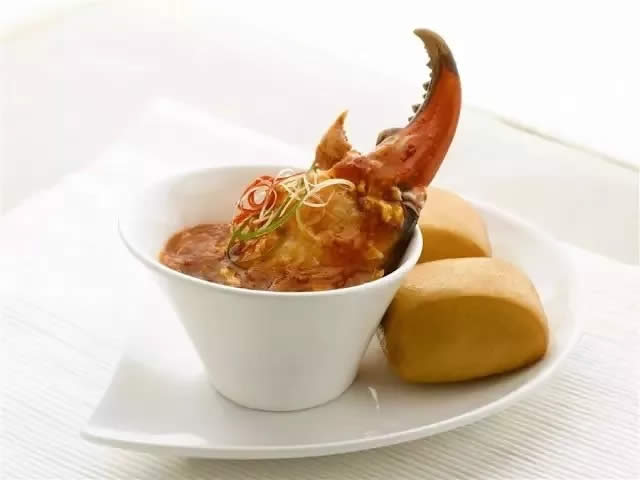 【創(chuàng)新菜】辣椒蟹鉗伴黃金饅頭