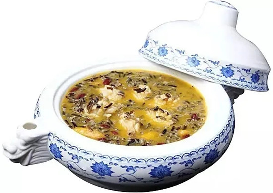 【酒樓菜】濃湯黑野米煮鮮鮑