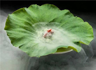 【分子料理】液氮黑虎蝦