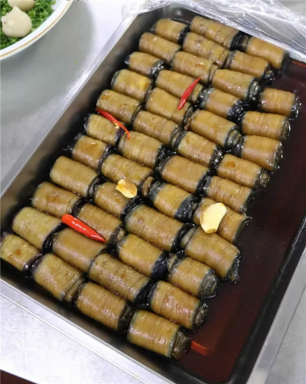 【創(chuàng)新涼菜】秘制茄子卷