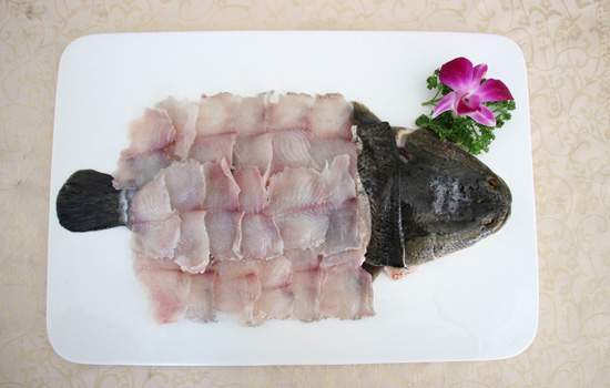 黑魚生魚片的做法