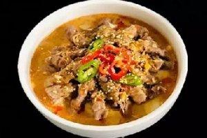 沙茶豆花煮肥牛