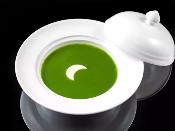 【高端粵菜】月光帶子菠菜羹