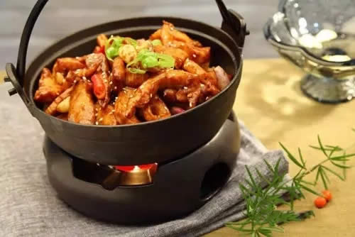 【創新粵菜】英國黑醋松板肉