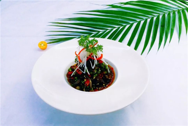 【創意涼菜】鮮椒海參絲