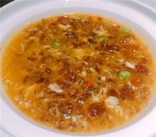 【創新菜】蟹味桃膠