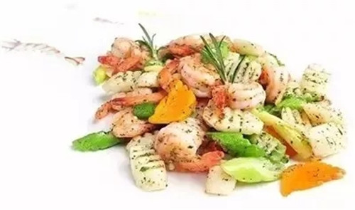 【酒樓菜】秋葵百里香炒蝦仁