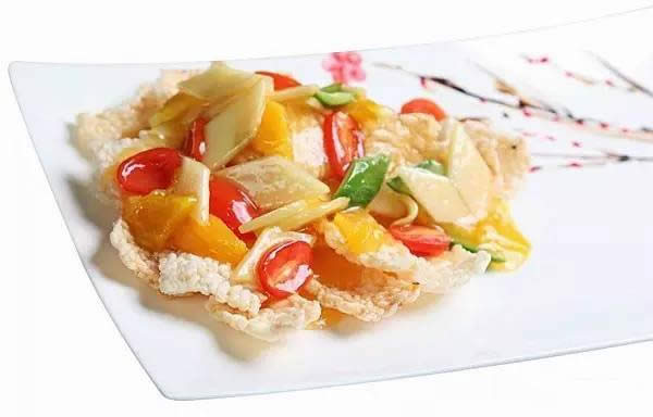 【創(chuàng)新菜】水果鍋巴