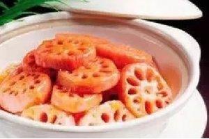 沙鍋焗香藕