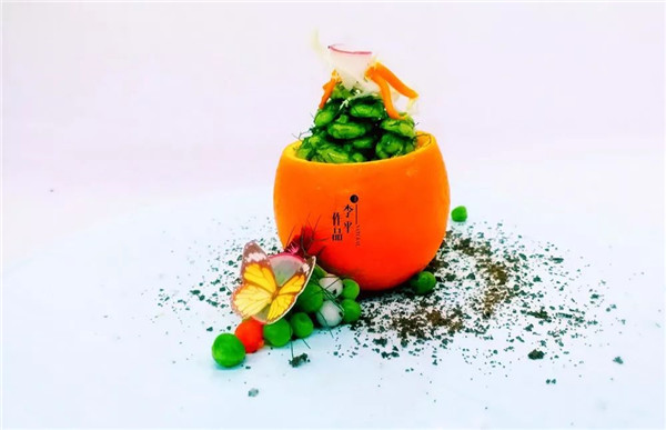 【創意涼菜】香橙小茴蠶豆