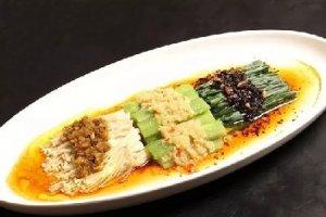 三味椒醬蒸三蔬