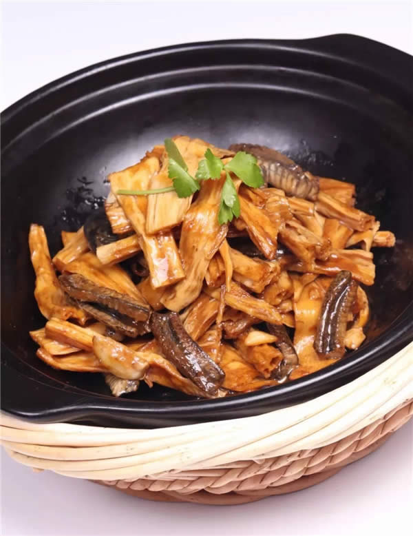 【家常菜】支竹黃鱔煲