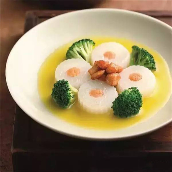 【粵菜】金蒜玉環(huán)瑤柱脯
