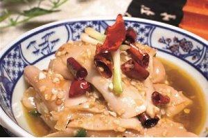熗拌biángbiáng魷魚