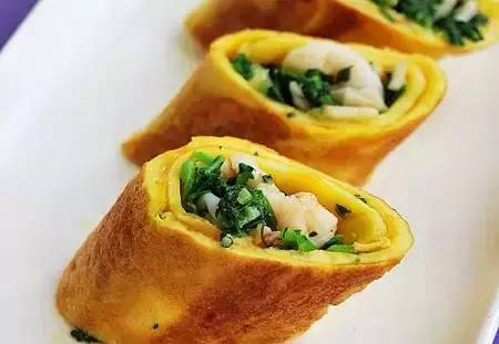 【家常菜】薺菜海鮮卷