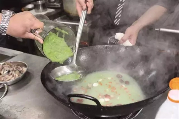 【創(chuàng)新菜】絲瓜汁手汆羊肉