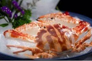潮州打冷代表食物凍紅蟹，地道潮汕漁家菜