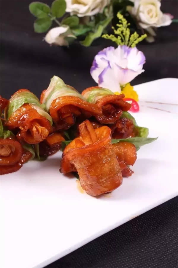 【創新菜】翡翠魚卷