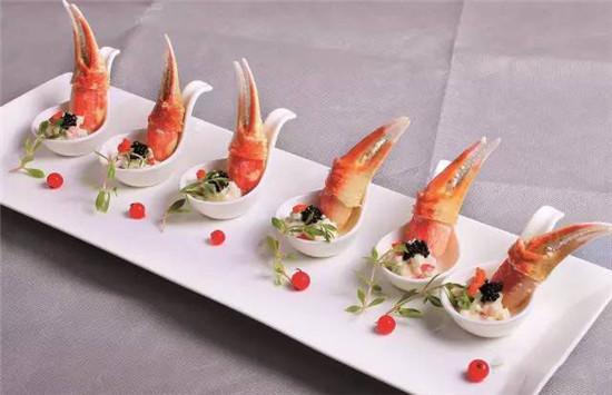 【涼菜】鱘魚籽蟹肉沙律