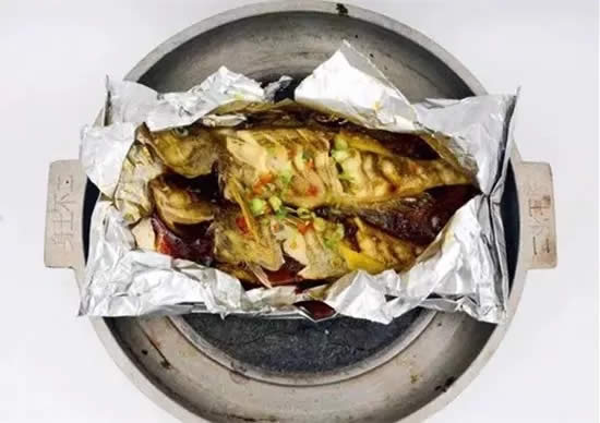 【熱賣菜】 錫紙烤黃魚