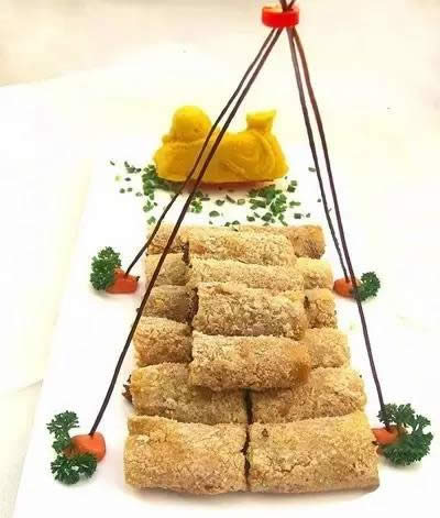 【創新菜】脆皮核桃花