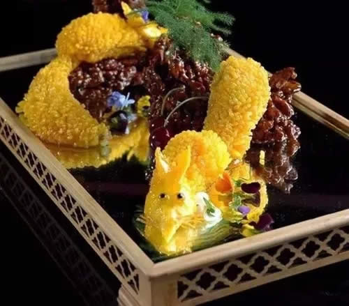 【創新菜】橙汁松鼠魚