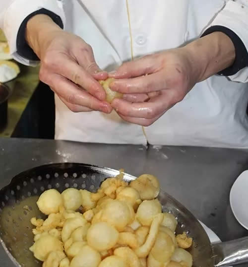 【魯菜】空心玻璃丸子