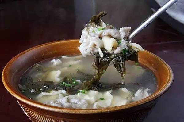 【農家菜】老鹽菜湯粑湯