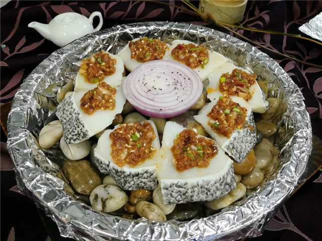 【創(chuàng)新菜】巖石火焰焗銀鱈魚(yú)