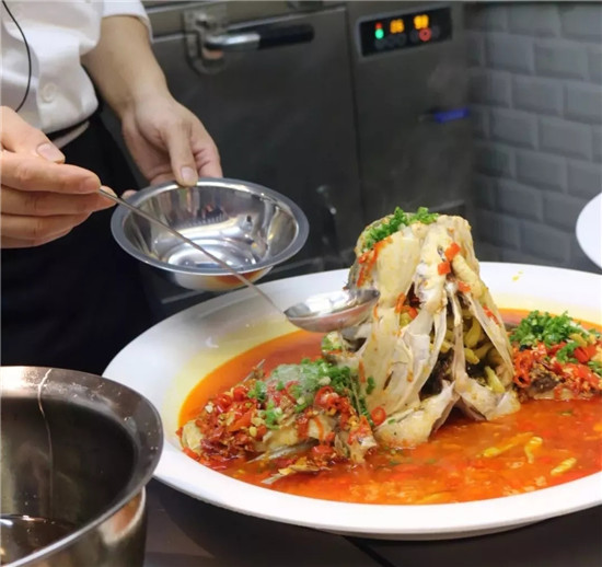【熱賣菜】壇宗紫蘇貢椒魚頭