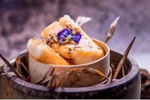 松茸汁63度低溫龍躉魚