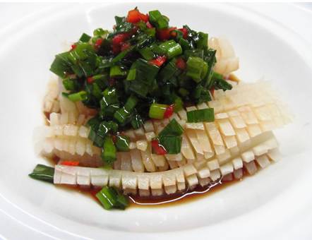 【涼菜】芥辣蔥香鮮魷