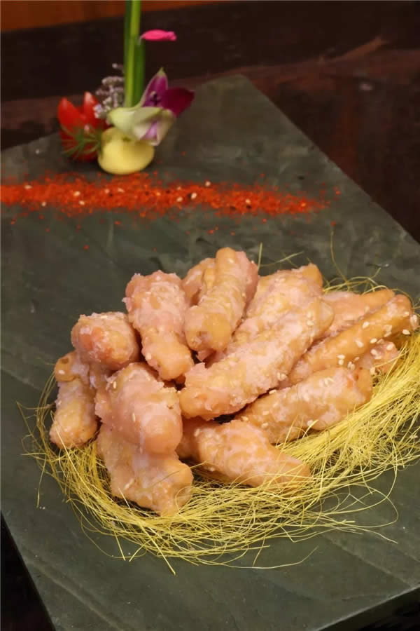 【傳統(tǒng)川菜】豆腐糖粘羊尾