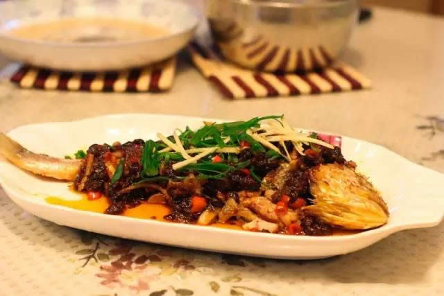 【融合菜】紅燒豆豉黃魚