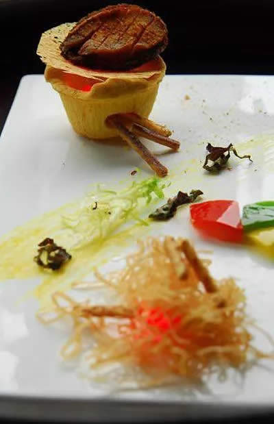 【創新粵菜】明爐檸檬咖喱烤鮑魚