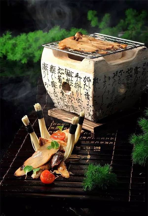 【創新菜】炭烤松茸菌