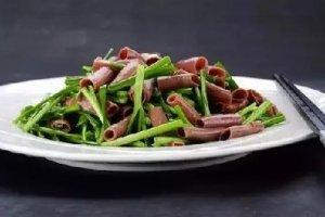 韭菜炒海腸
