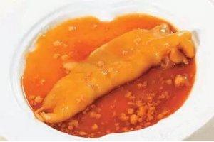 芙蓉肉末花膠筒
