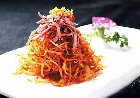 【涼菜】菌香鴨絲